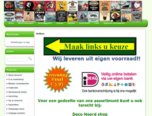 Tablet Screenshot of deconoord.nl